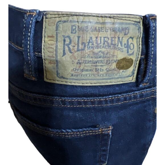 Ralph Lauren Blue Label Tribeca 114 Women's/Junior's Blue Jeans Size 27 - Picture 2 of 6